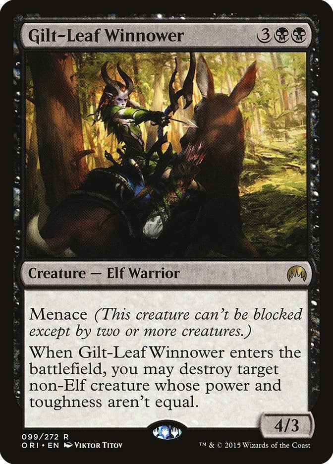 Gilt-Leaf Winnower (99) (ORI) Japanese
