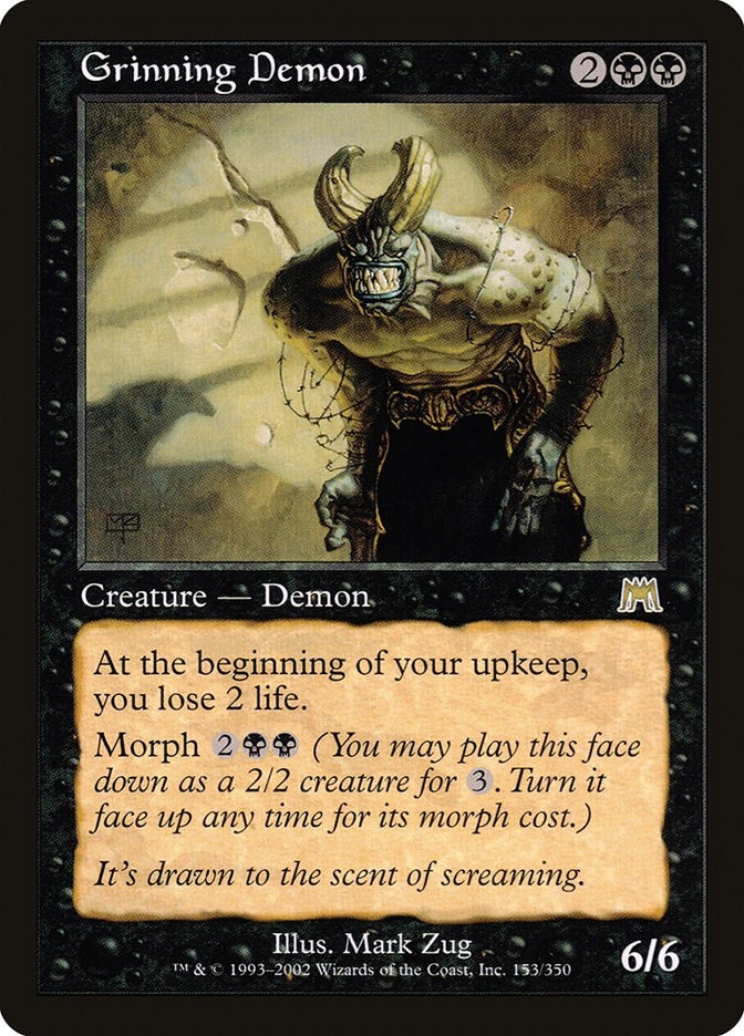 Grinning Demon (153) (ONS) Japanese