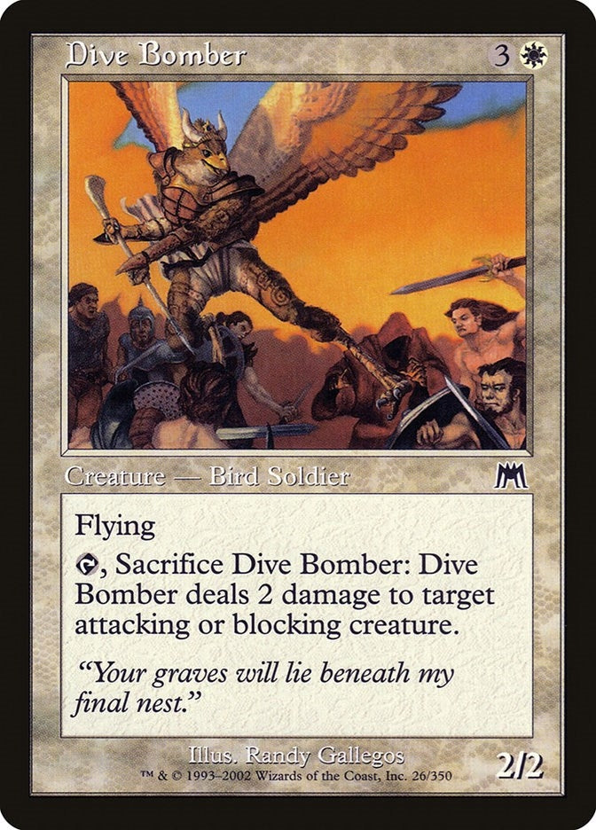 Image for Dive Bomber (26) (ONS) - Magic: The Gathering