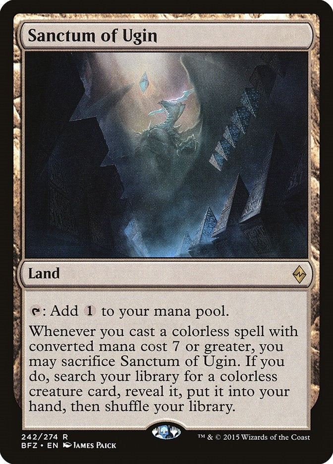 Sanctum of Ugin (242) (BFZ) Japanese