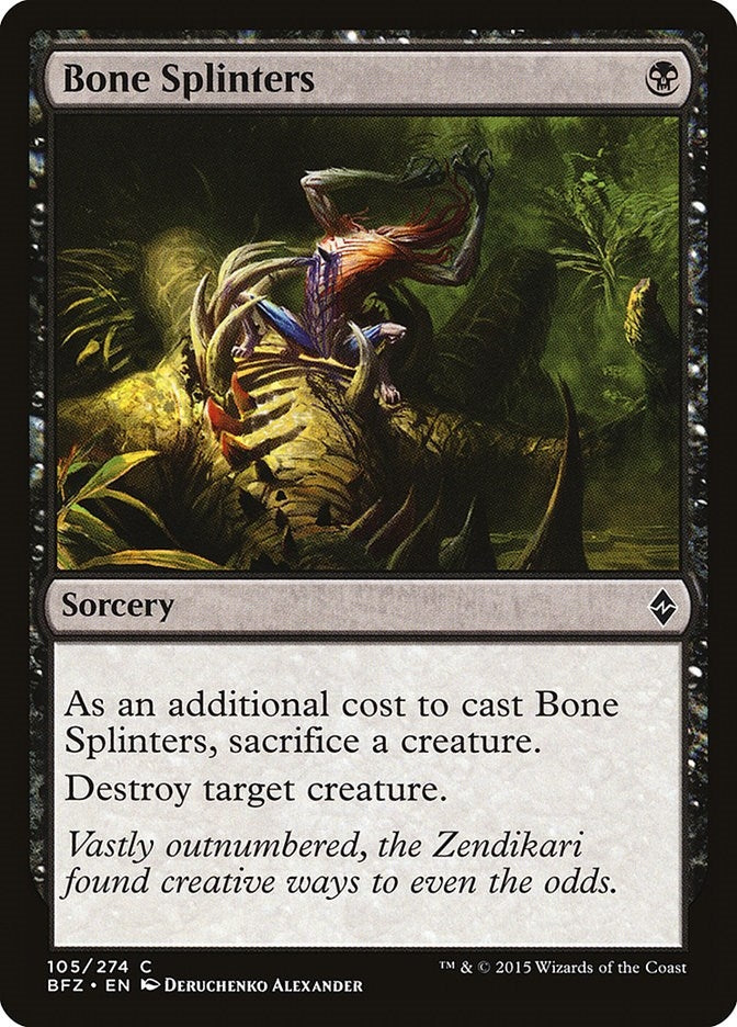 Bone Splinters (105) (BFZ) Japanese
