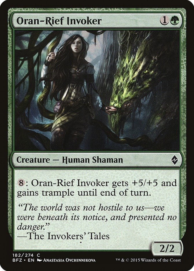 Oran-Rief Invoker (182) (BFZ) Japanese