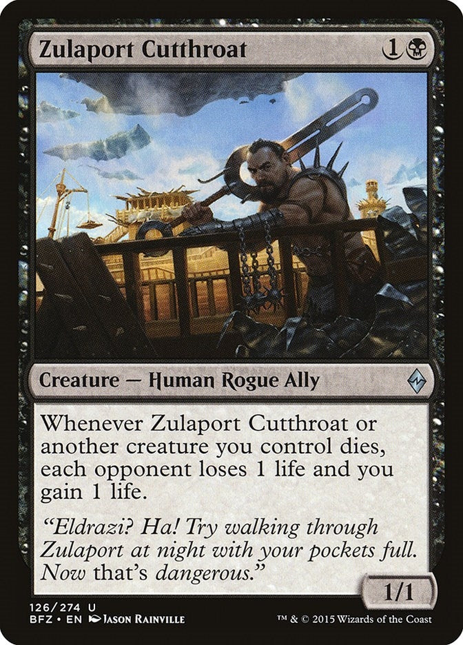 Zulaport Cutthroat (126) (BFZ) Japanese