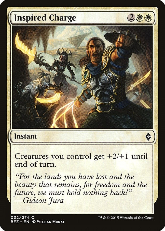 Inspired Charge (32) (BFZ) Japanese