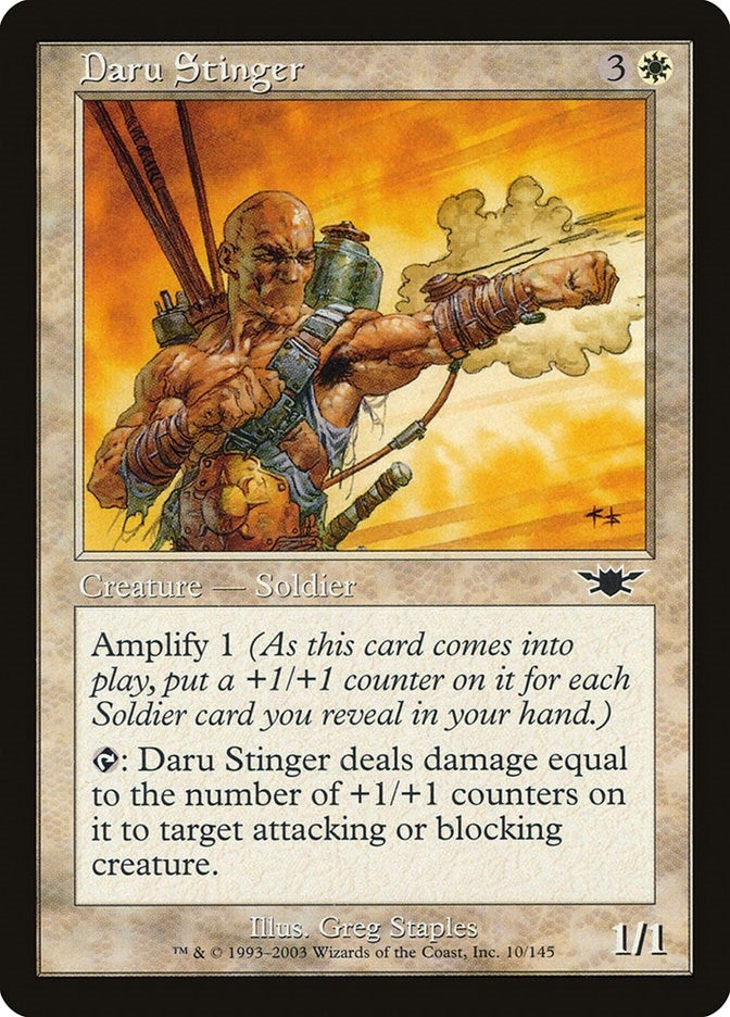 Image for Daru Stinger (10) (LGN) - Magic: The Gathering