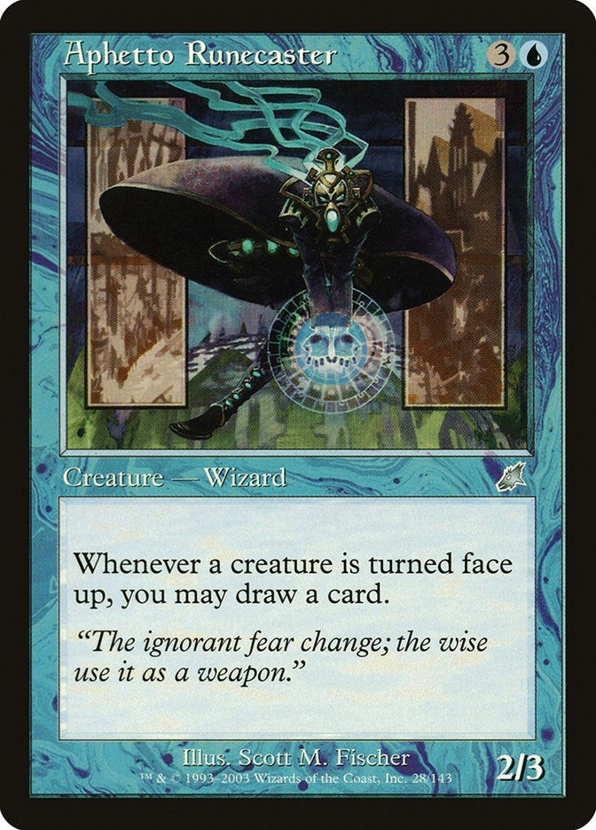 Image for Aphetto Runecaster (28) (SCG) - Magic: The Gathering