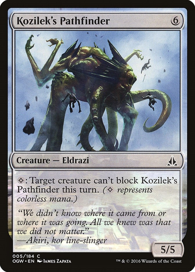 Kozilek's Pathfinder (5) (OGW) Japanese