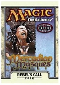 Image for Mercadian Masques Theme Deck - Rebel's Call - Magic: The Gathering