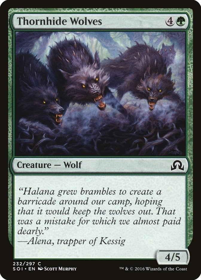 Thornhide Wolves (232) (SOI) Japanese