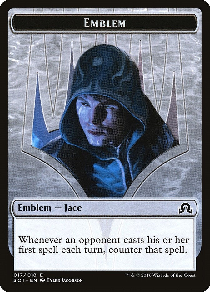 Emblem - Jace, Unraveler of Secrets (17) (SOI)