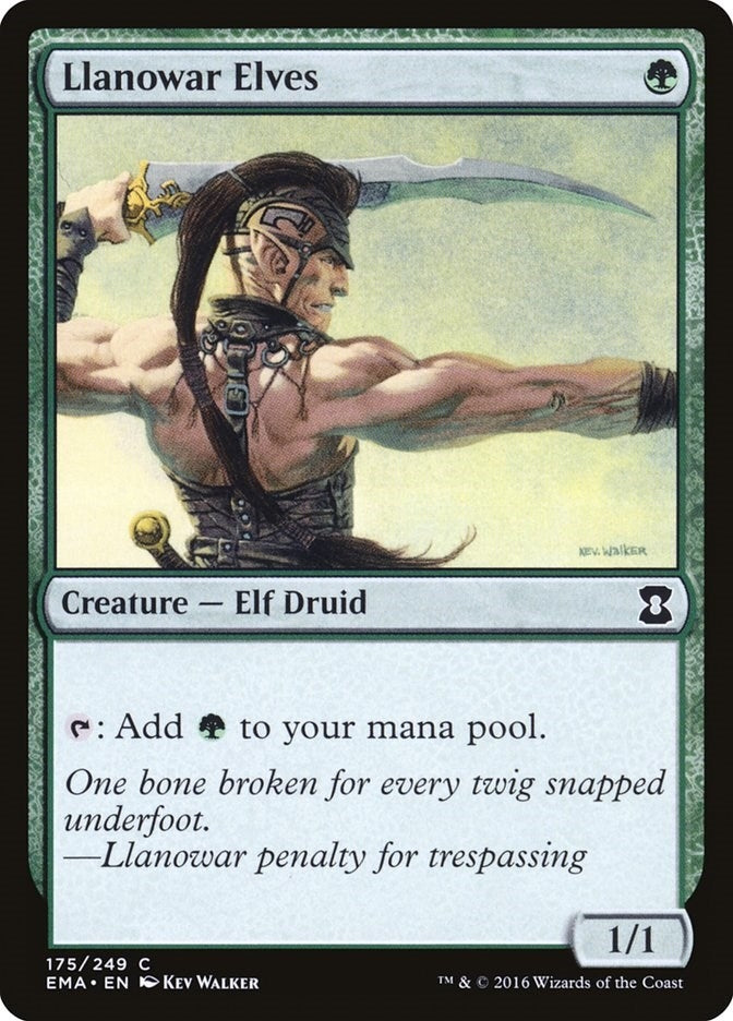 Llanowar Elves (175) (EMA)