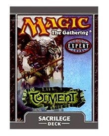 Image for Torment - Theme Deck - Sacrilege - Magic: The Gathering