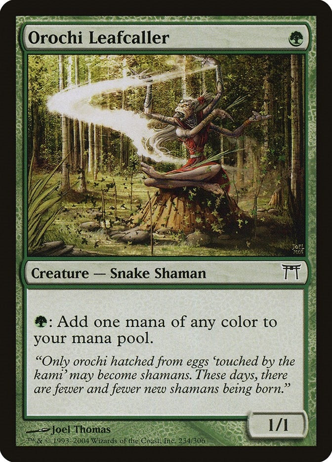 Orochi Leafcaller (234) (CHK) Japanese