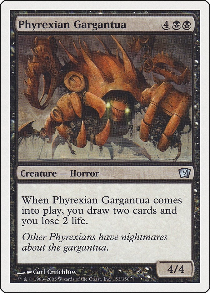Phyrexian Gargantua (153) (9ED) French