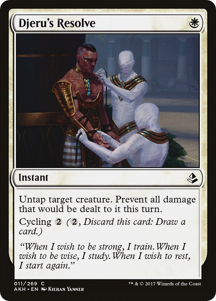Djeru's Resolve (11) (AKH)