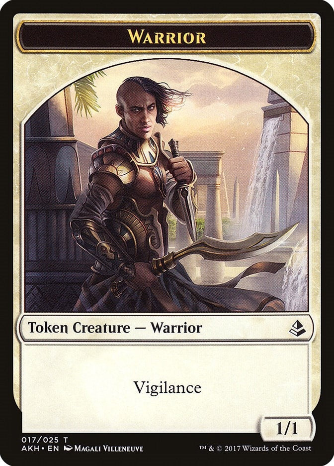 Warrior Token (17) (AKH)