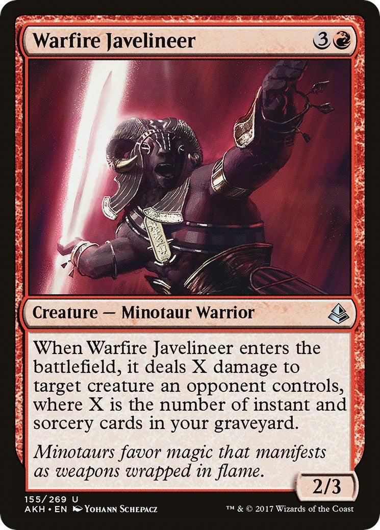 Warfire Javelineer (155) (AKH)