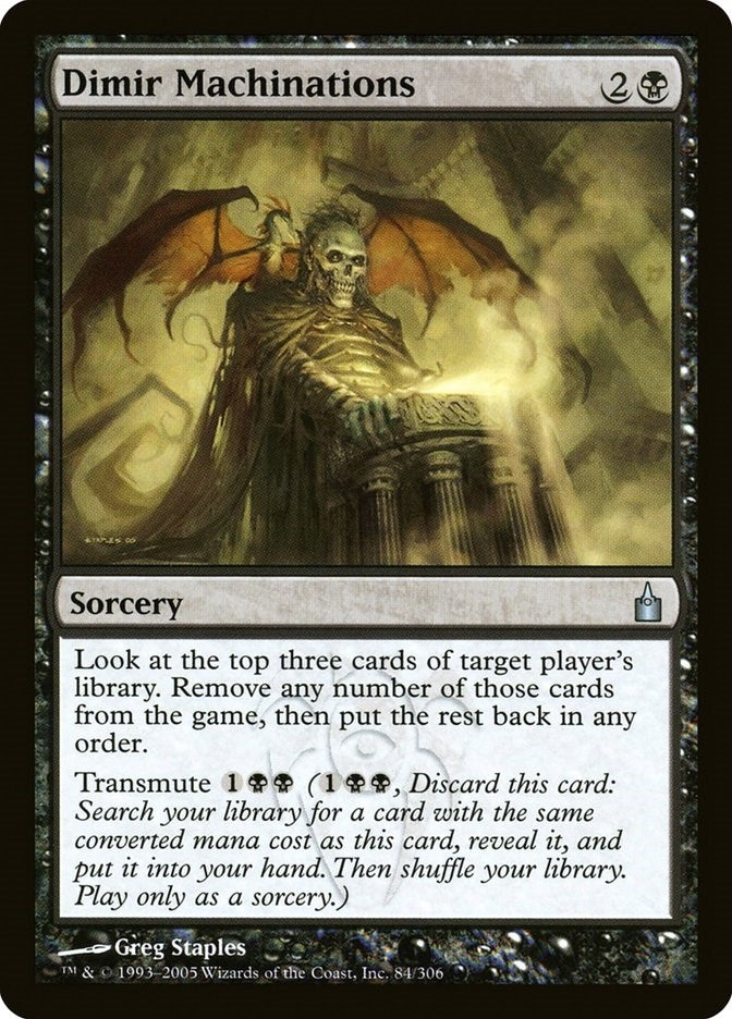 Dimir Machinations (84) (RAV) Japanese