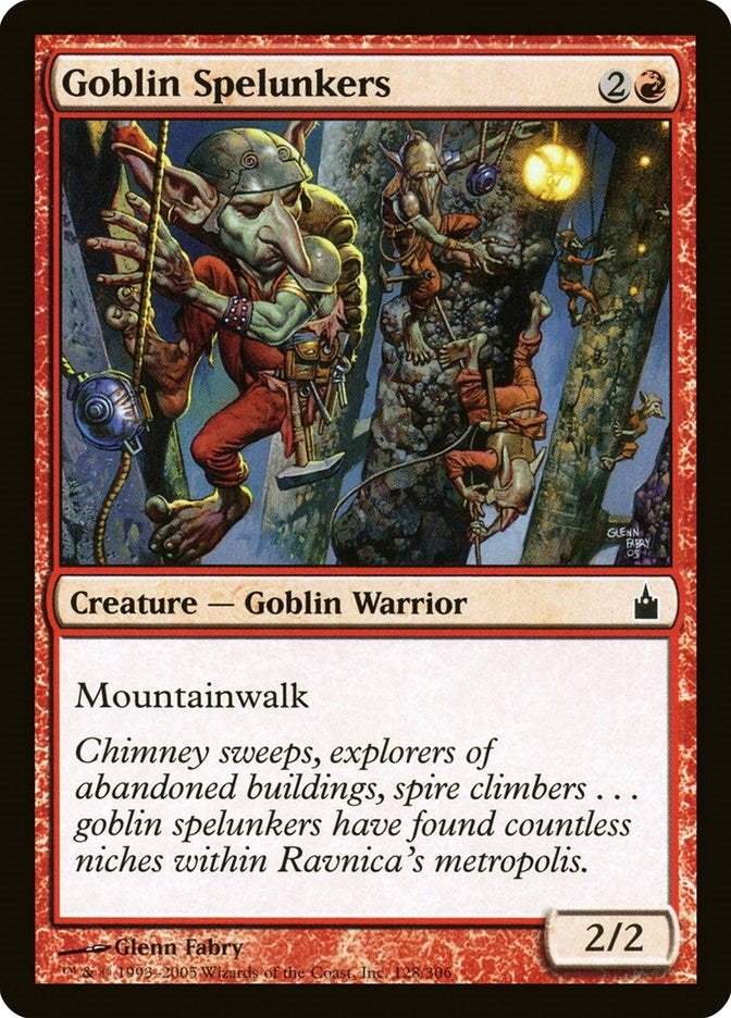 Goblin Spelunkers (128) (RAV) Japanese