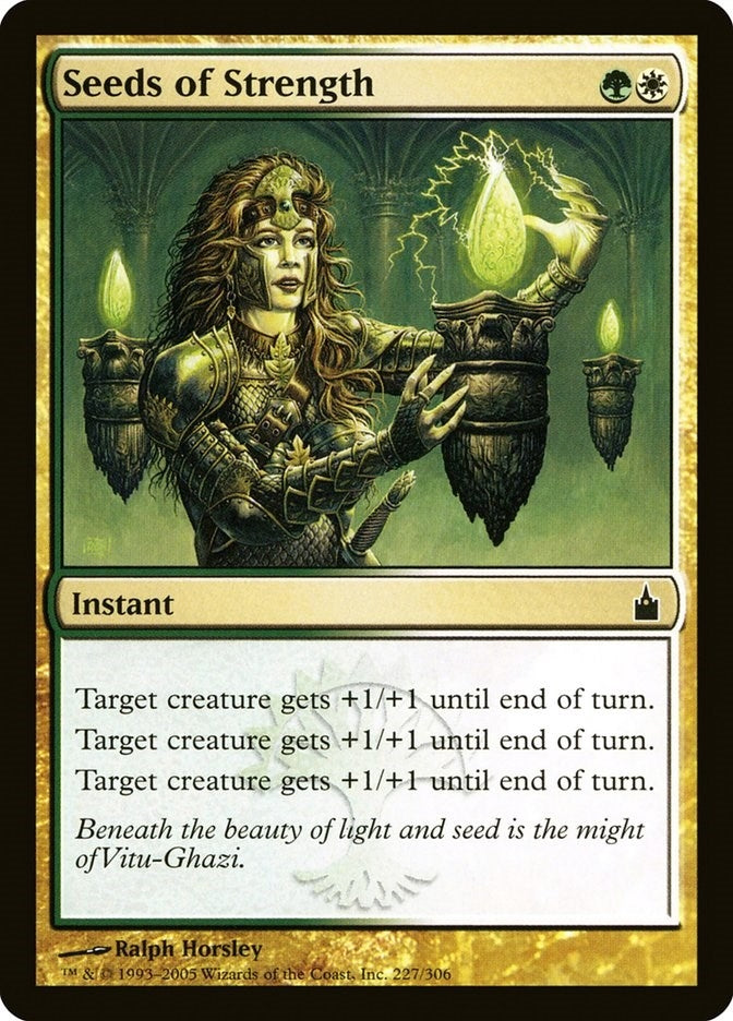 Image for Seeds of Strength (227) (RAV) - Magic: The Gathering