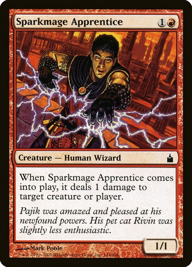 Image for Sparkmage Apprentice (144) (RAV) - Magic: The Gathering