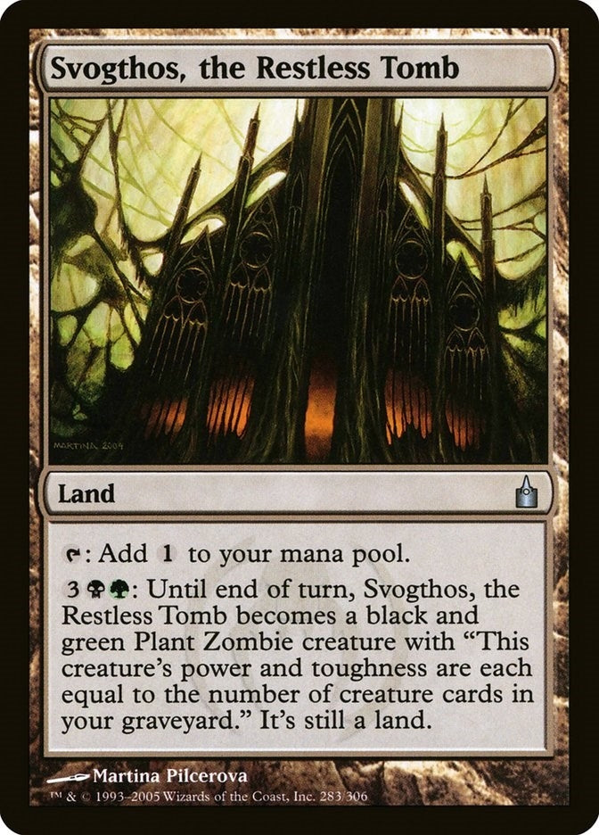 Image for Svogthos, the Restless Tomb (283) (RAV) - Magic: The Gathering