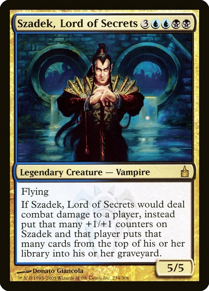 Image for Szadek, Lord of Secrets (234) (RAV) - Magic: The Gathering