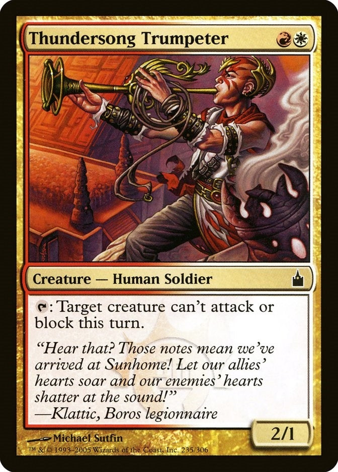 Image for Thundersong Trumpeter (235) (RAV) - Magic: The Gathering