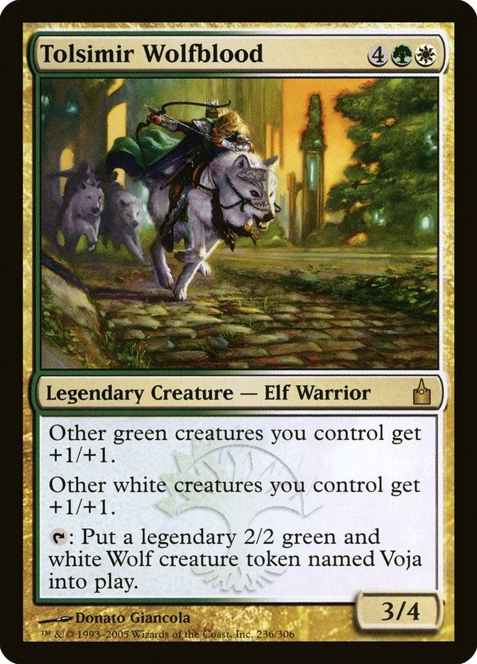 Image for Tolsimir Wolfblood (236) (RAV) - Magic: The Gathering