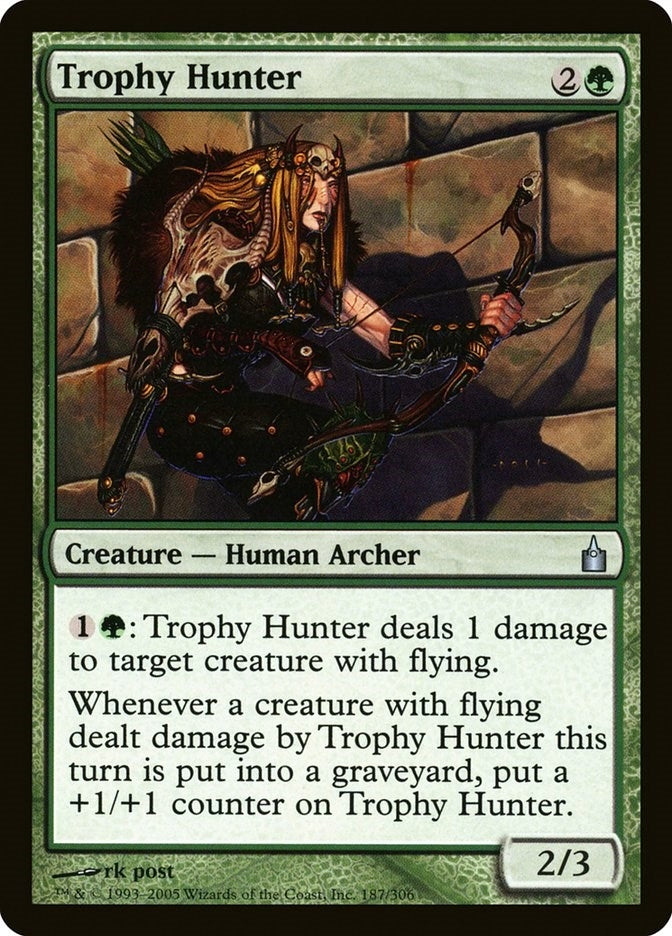 Image for Trophy Hunter (187) (RAV) - Magic: The Gathering