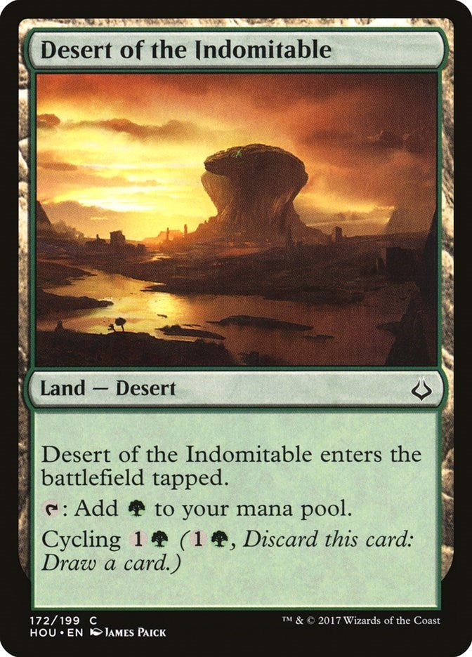 Desert of the Indomitable (172) (HOU) Japanese
