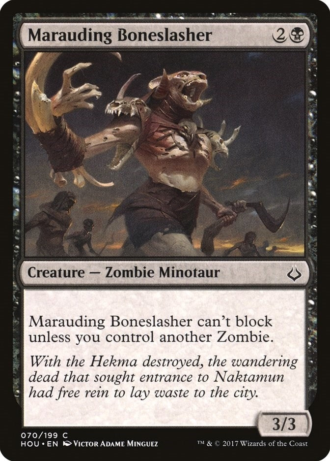 Marauding Boneslasher (70) (HOU) Japanese