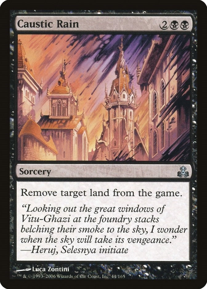 Image for Caustic Rain (44) (GPT) - Magic: The Gathering