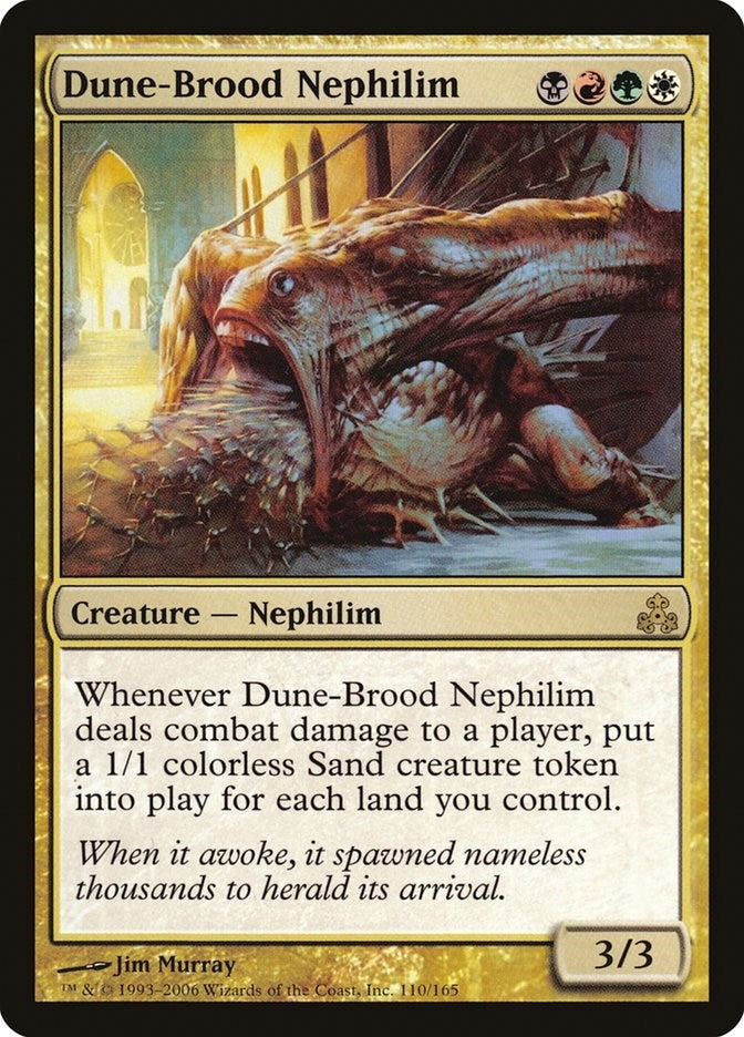 Image for Dune-Brood Nephilim (110) (GPT) - Magic: The Gathering