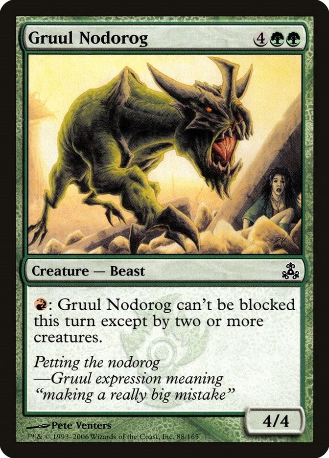 Image for Gruul Nodorog (88) (GPT) - Magic: The Gathering
