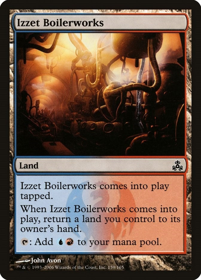 Image for Izzet Boilerworks (159) (GPT) - Magic: The Gathering