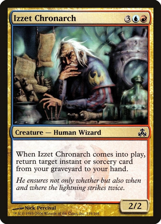 Image for Izzet Chronarch (119) (GPT) - Magic: The Gathering