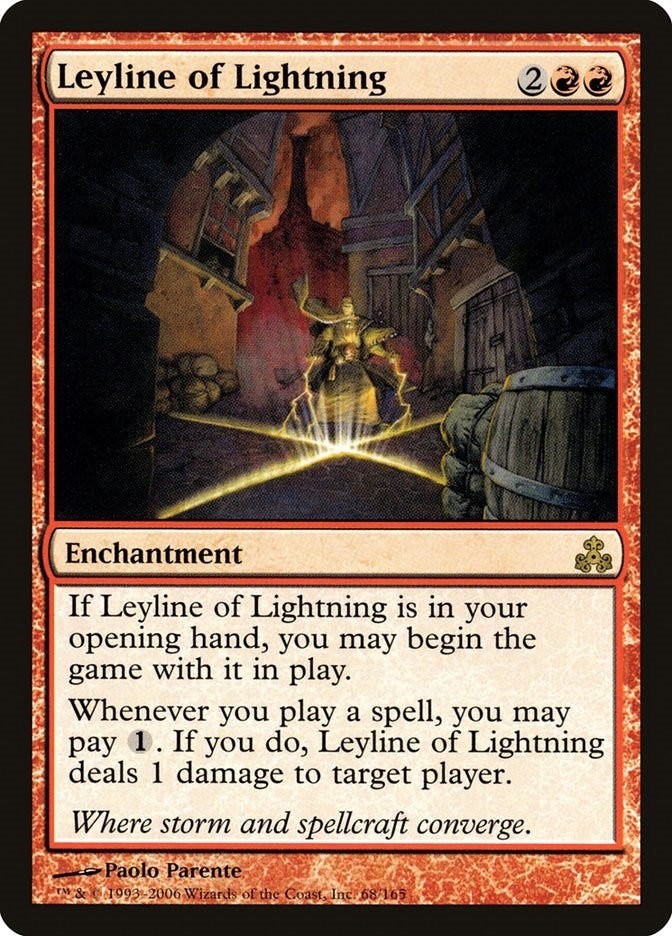 Image for Leyline of Lightning (68) (GPT) - Magic: The Gathering