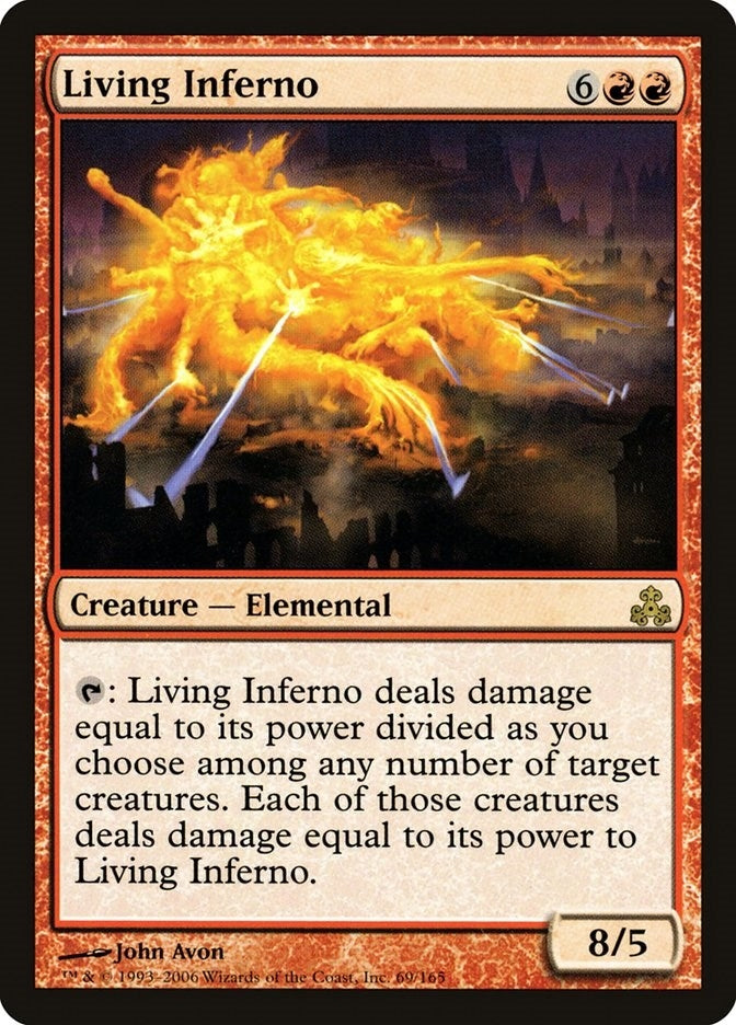 Image for Living Inferno (69) (GPT) - Magic: The Gathering