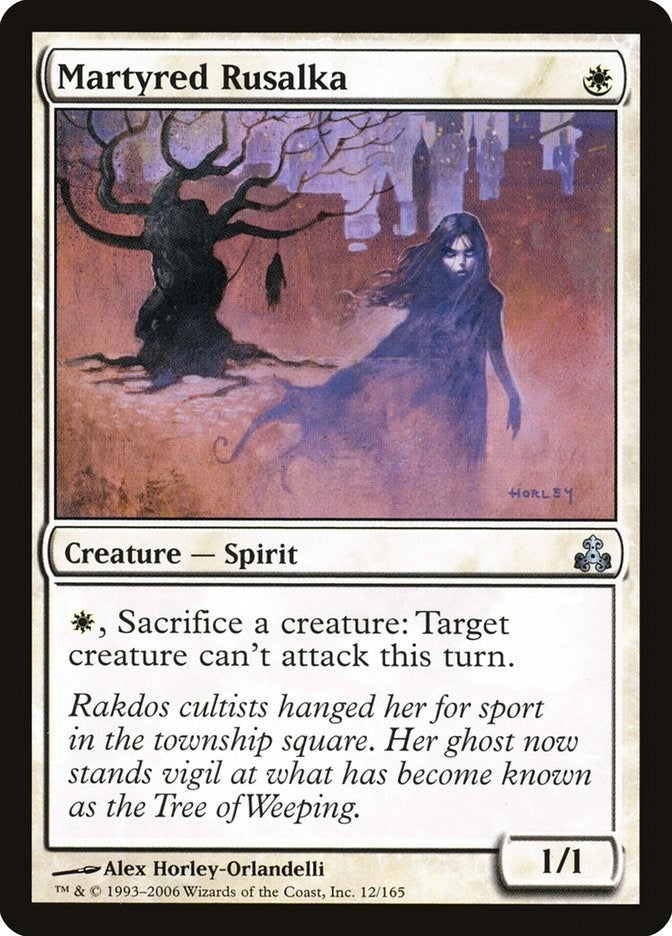 Image for Martyred Rusalka (12) (GPT) - Magic: The Gathering