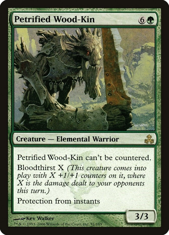 Image for Petrified Wood-Kin (91) (GPT) - Magic: The Gathering