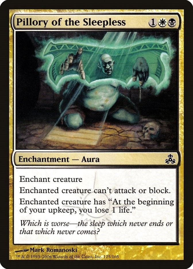 Image for Pillory of the Sleepless (125) (GPT) - Magic: The Gathering