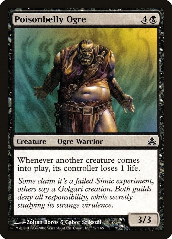 Image for Poisonbelly Ogre (57) (GPT) - Magic: The Gathering