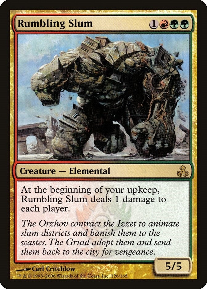 Image for Rumbling Slum (126) (GPT) - Magic: The Gathering
