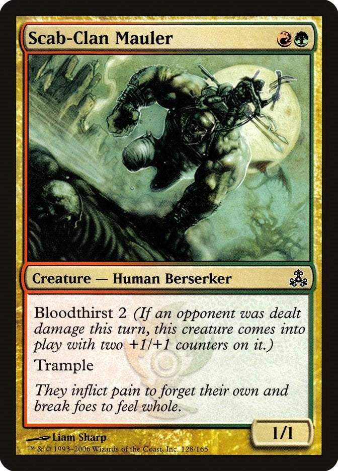 Image for Scab-Clan Mauler (128) (GPT) - Magic: The Gathering