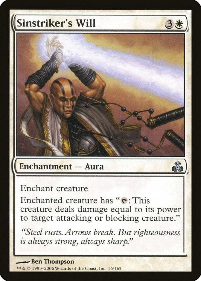 Image for Sinstriker's Will (16) (GPT) - Magic: The Gathering