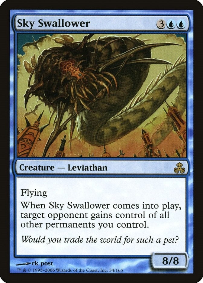 Image for Sky Swallower (34) (GPT) - Magic: The Gathering