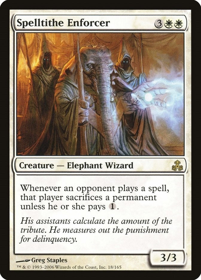 Image for Spelltithe Enforcer (18) (GPT) - Magic: The Gathering