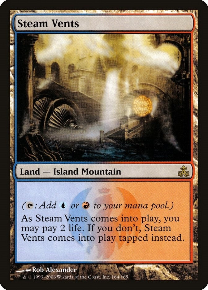 Image for Steam Vents (164) (GPT) - Magic: The Gathering