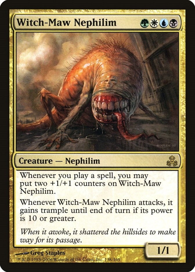 Image for Witch-Maw Nephilim (138) (GPT) - Magic: The Gathering